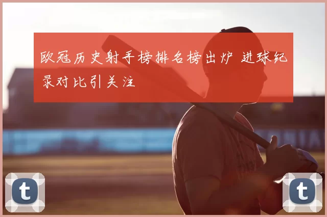 欧冠历史射手榜排名榜出炉 进球纪录对比引关注
