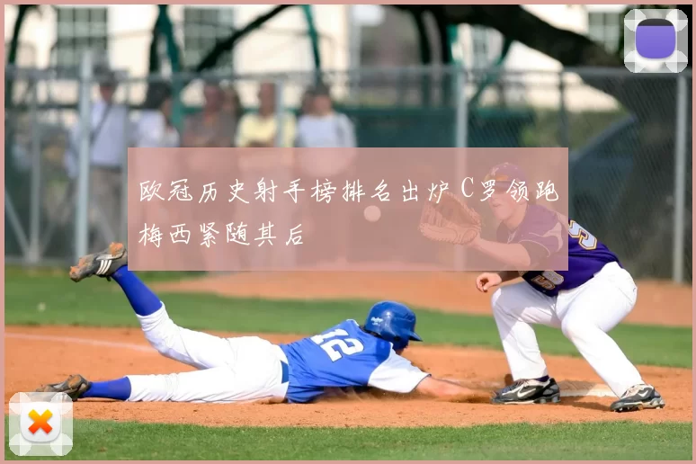 欧冠历史射手榜排名出炉 C罗领跑梅西紧随其后